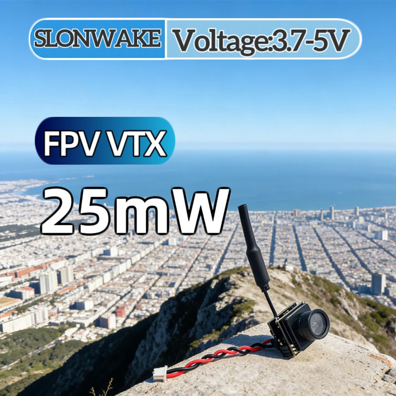 Fpv Drone Vtx - SLONWAKE FPV 25mW Simulasi Daya VTX