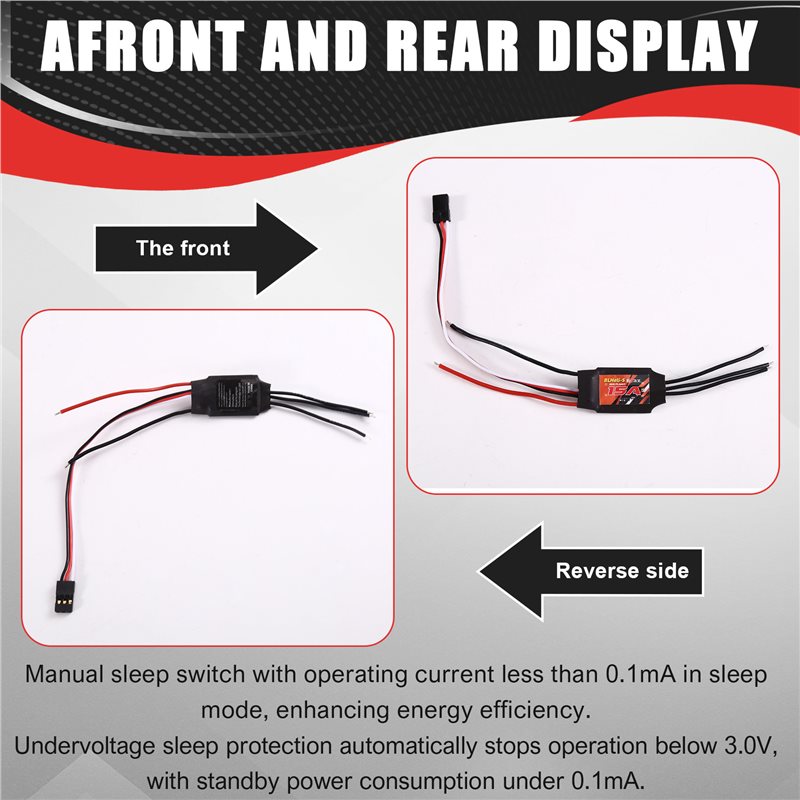 Fpv Drone Esc - AS96-Blheli RC Brushless ESC 15A Pengontrol