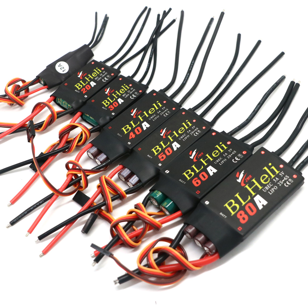 Fpv Drone Esc - BLHeli Tanpa Sikat ESC 80A 12A