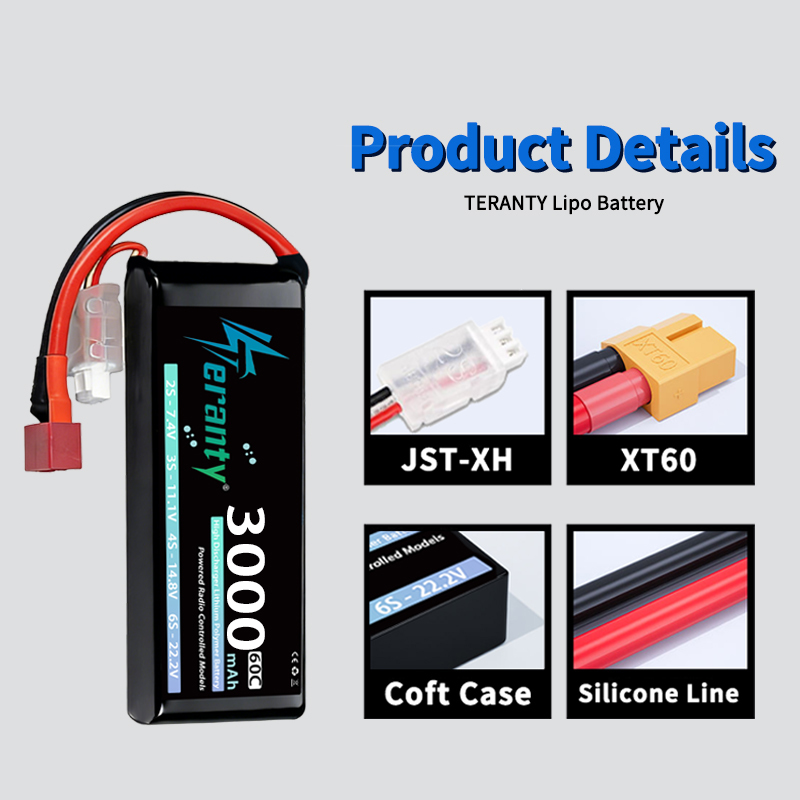 TERANTY 2S 3000mAh Baterai Lip - Fpv Drone Esc ulasan dan harga