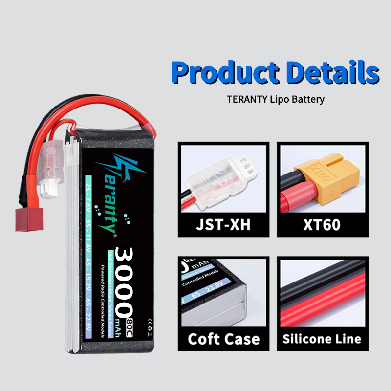 TERANTY 2S 3000mAh Baterai Lip - Fpv Drone Esc ulasan dan harga