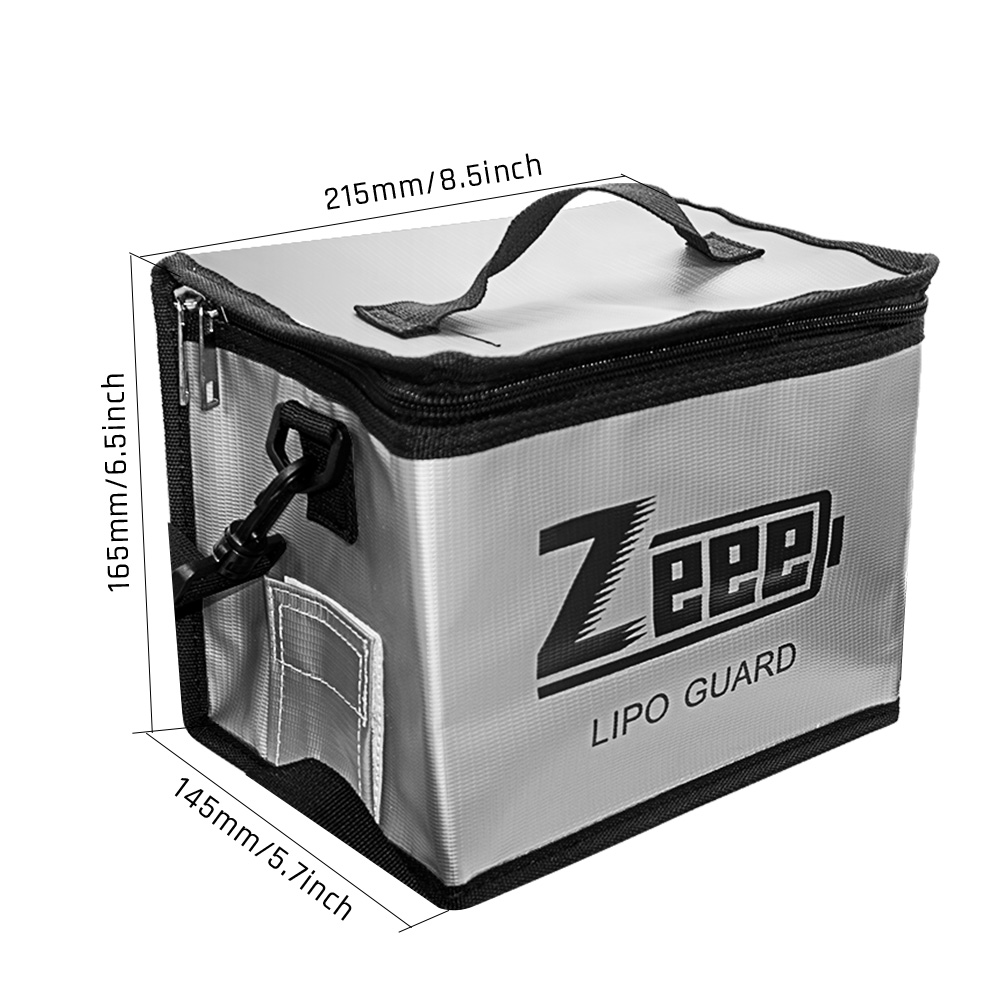 Zeee Lipo tas penyimpan batera - Fpv Drone Bag ulasan dan harga