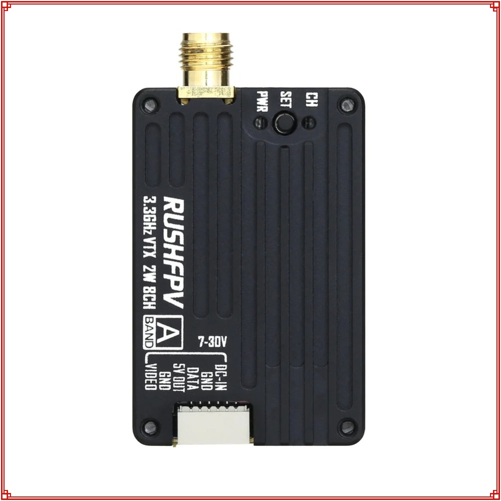 2026 RUSHFPV 3.3G 2W VTX Trans - Fpv Drone Vtx ulasan dan harga